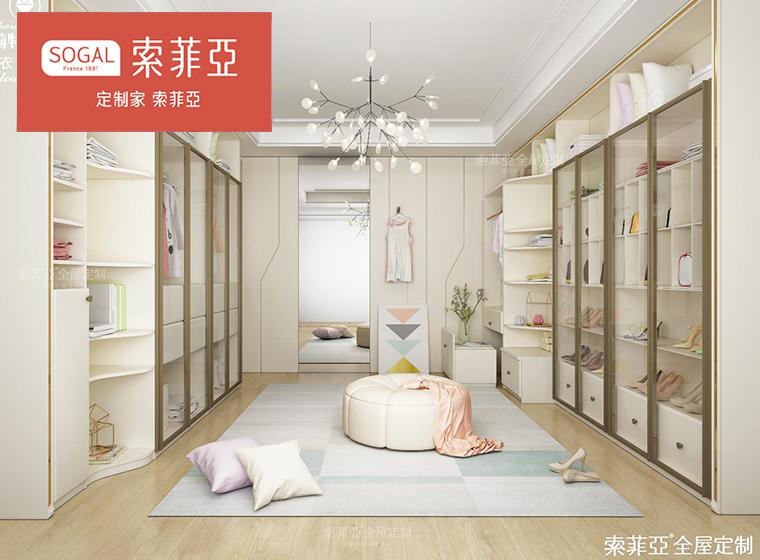 索菲亞衣帽間_平板系列