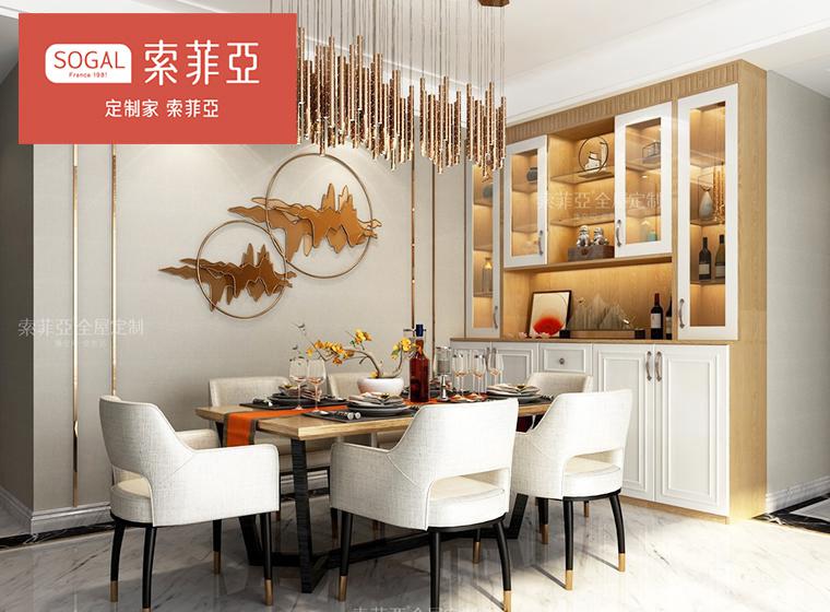 索菲亞餐酒柜_簡(jiǎn)歐系列