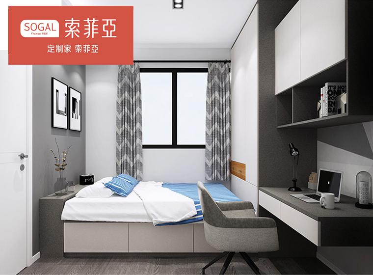 整體榻榻米定制全屋定制臥室小戶型榻榻米床...