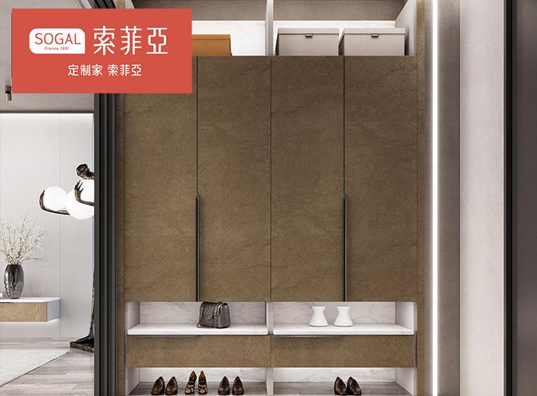 輕奢風(fēng)臥室整體衣帽間客廳書(shū)房家裝多功能一體設(shè)計(jì)