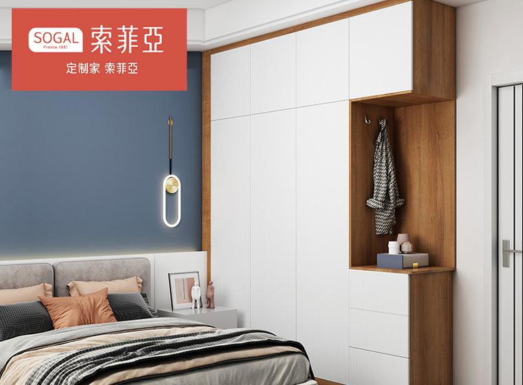 索菲亞全屋定制入戶鞋柜玄關(guān)柜門口柜一體靠墻簡(jiǎn)約整體家用